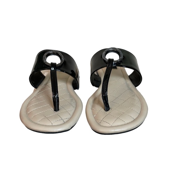 Jones of New York Black and Nude Sandals Size 8M - Picture 3 of 6